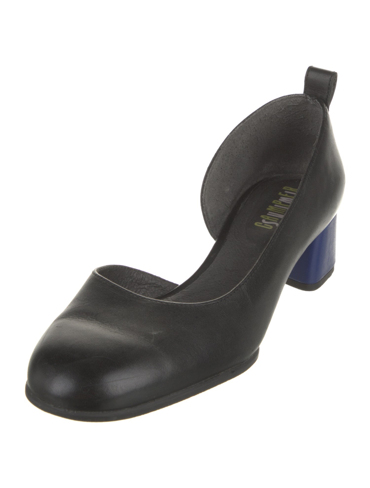 Camper Leather D'Orsay Pumps