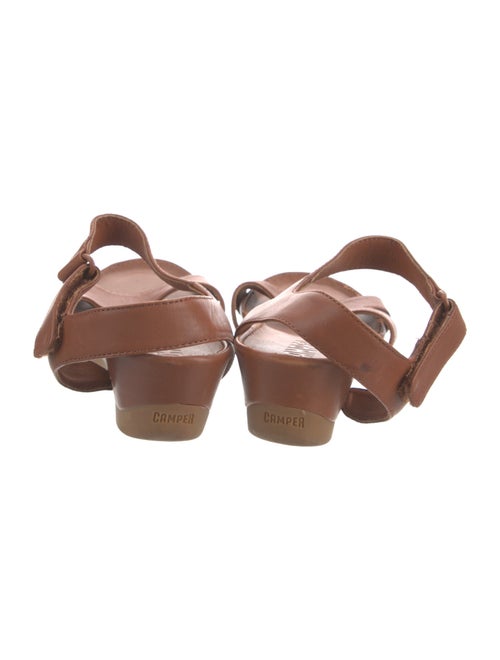 Camper Leather Slingback Sandals