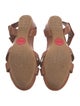 Camper Leather Slingback Sandals
