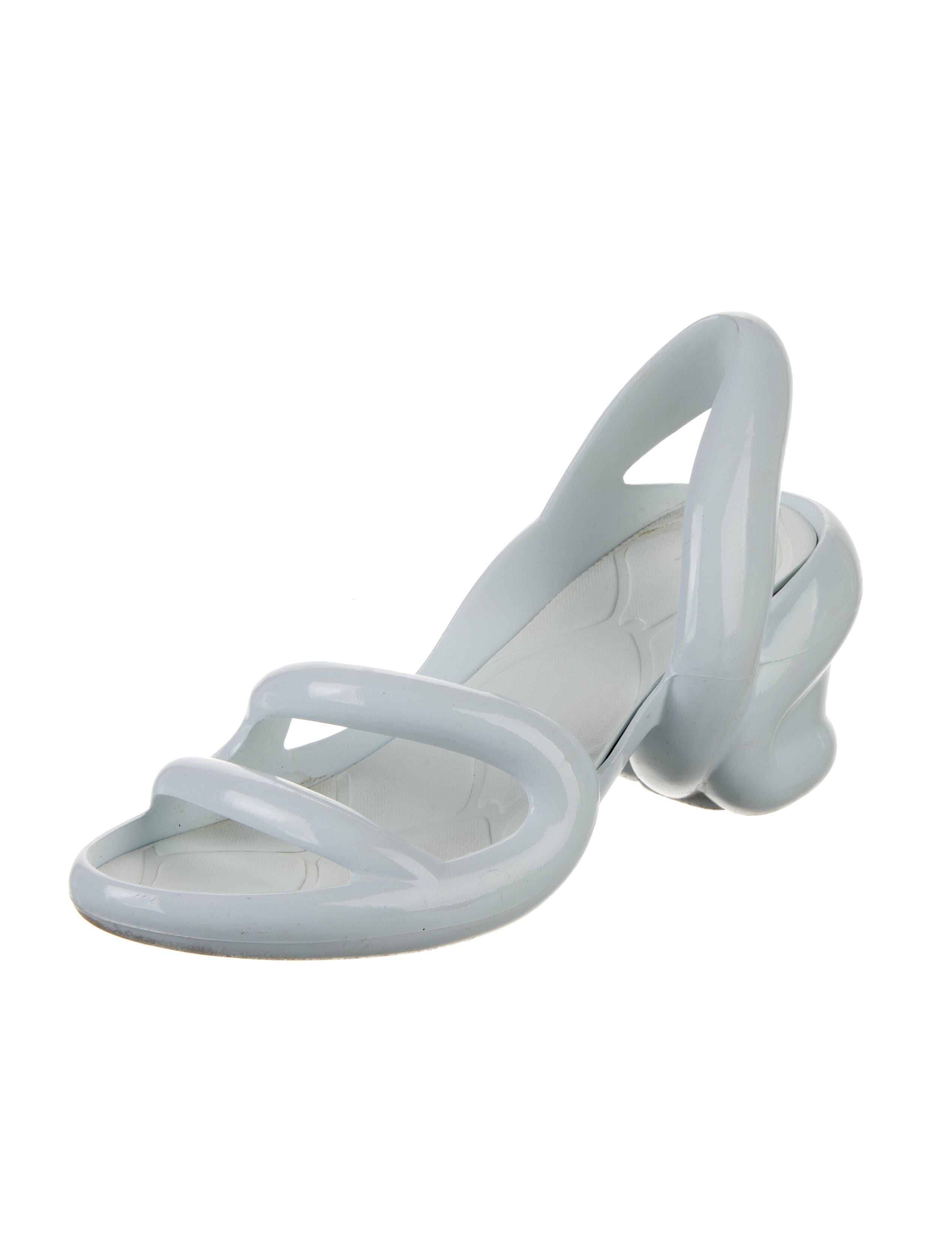 Camper Rubber Slingback Sandals