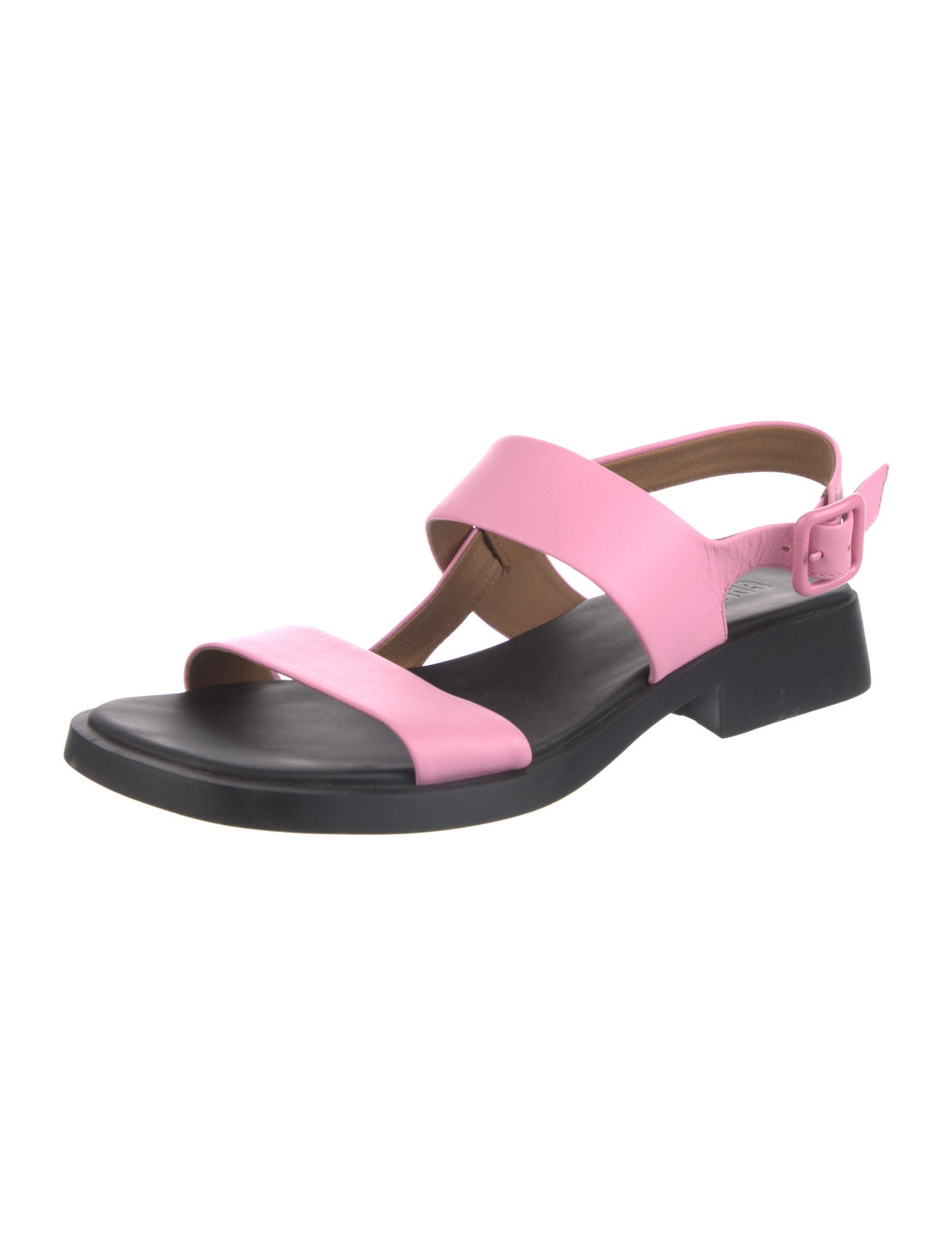 Camper Leather Slingback Sandals