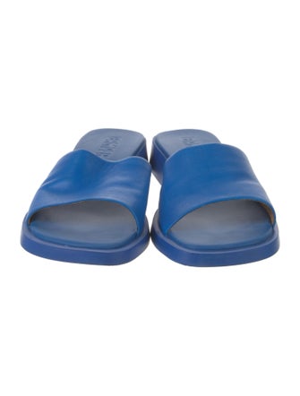 Camper Leather Slides