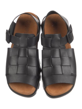Camper Leather Slides