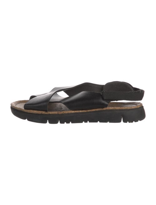 Camper Leather Slides