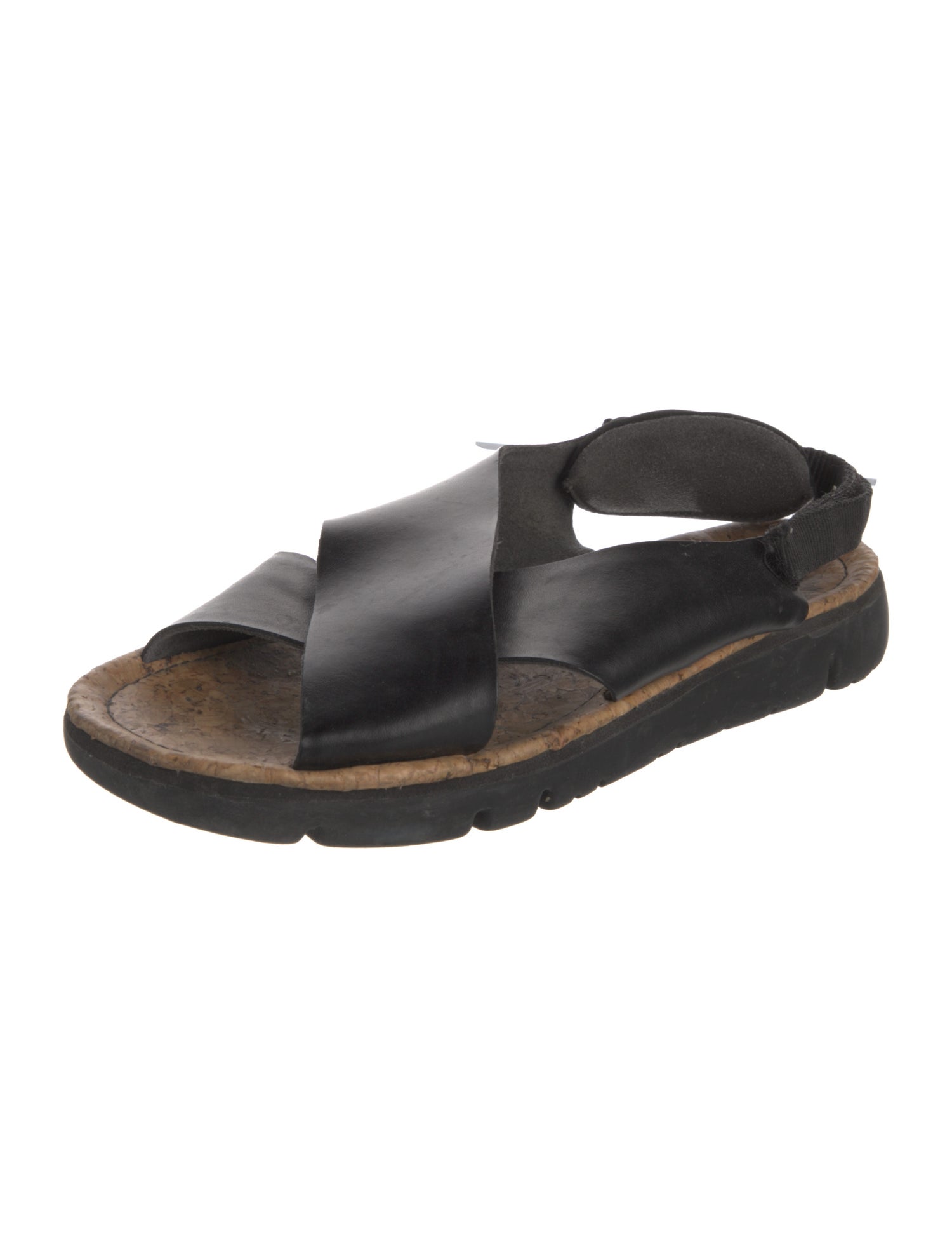 Camper Leather Slides