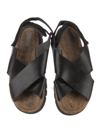 Camper Leather Slides