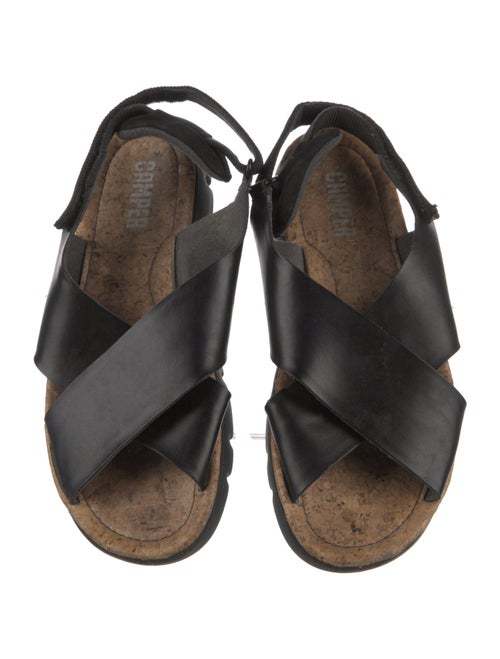 Camper Leather Slides