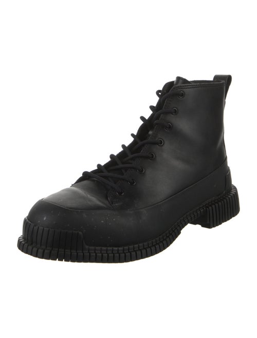 Camper Leather Combat Boots
