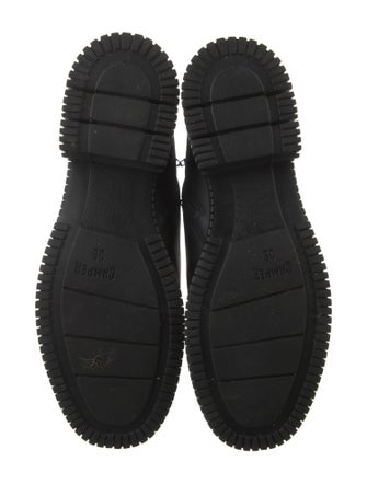 Camper Leather Combat Boots