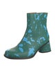 Camper Leather Printed Boots