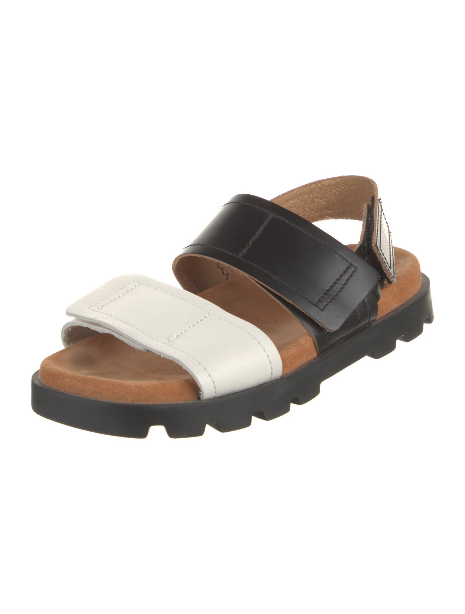 Camper Leather Slingback Sandals
