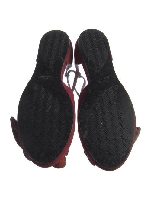 Camper Suede D'Orsay Flats