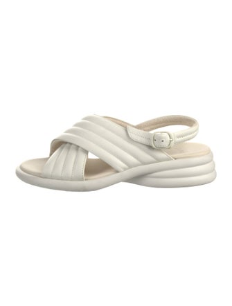 Camper Leather Slingback Sandals