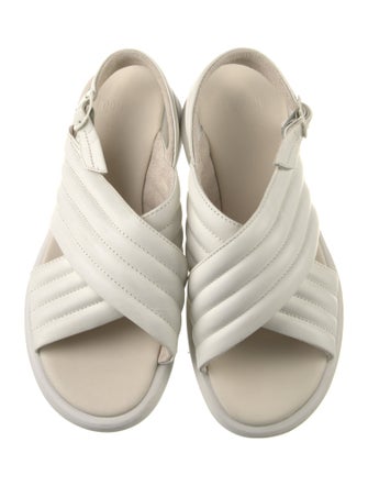 Camper Leather Slingback Sandals