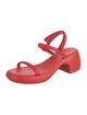 Camper Leather Slingback Sandals