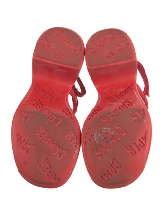 Camper Leather Slingback Sandals