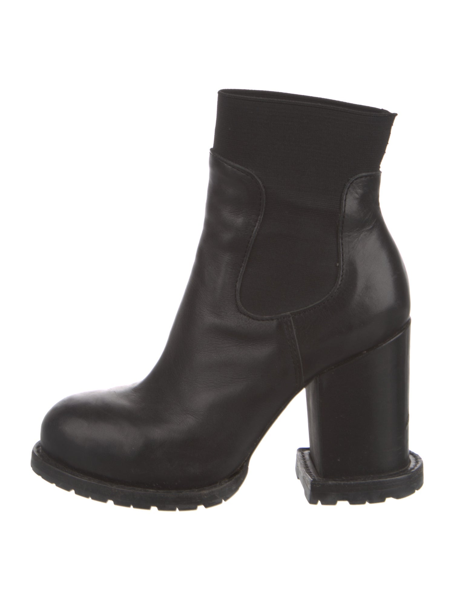 Sacai Leather Sock Boots