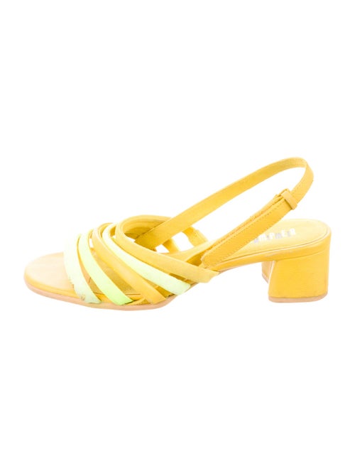 Camper Suede Slingback Sandals