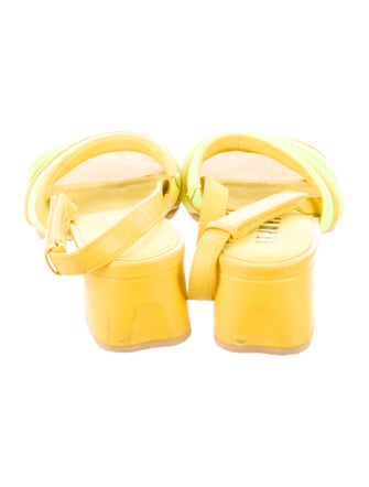 Camper Suede Slingback Sandals