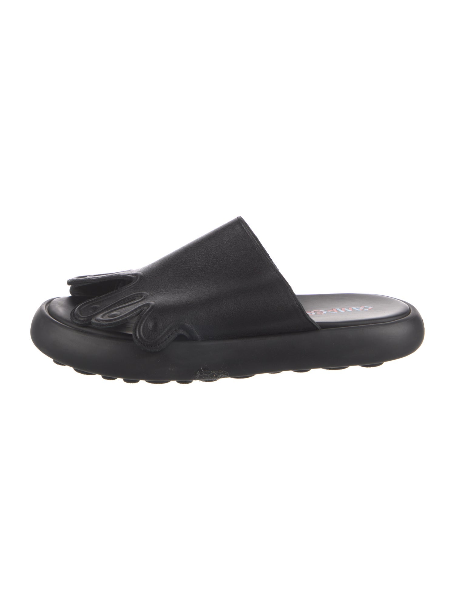 Camper Leather Slides