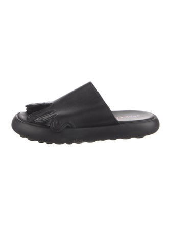 Camper Leather Slides