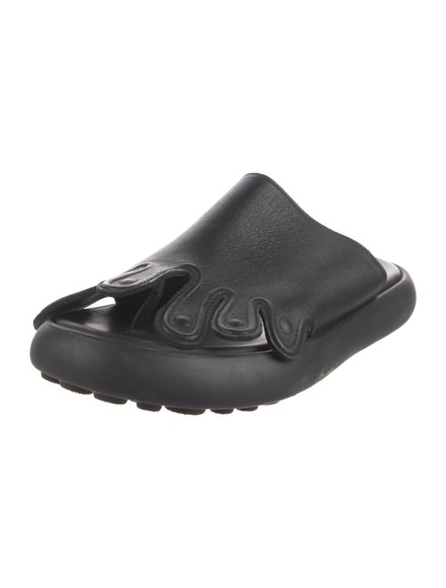 Camper Leather Slides