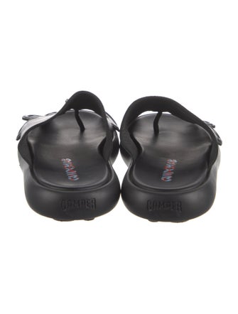 Camper Leather Slides