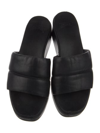 Camper Leather Slides