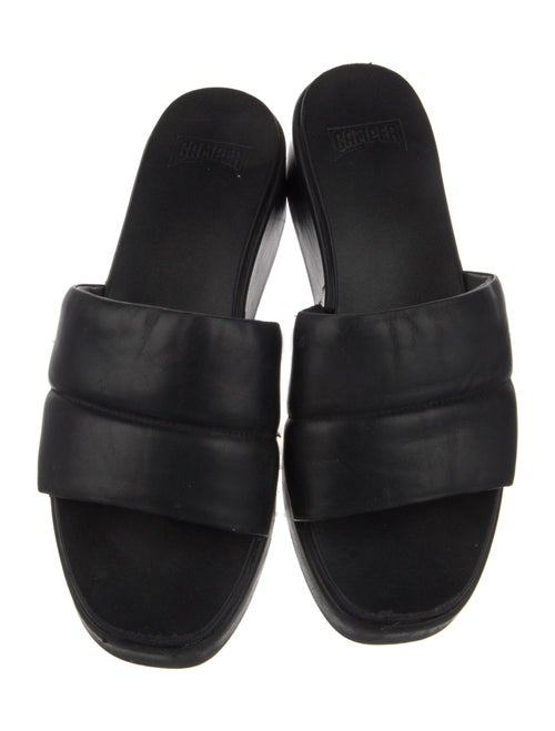 Camper Leather Slides