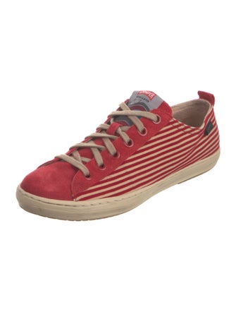 Camper Suede Striped Sneakers