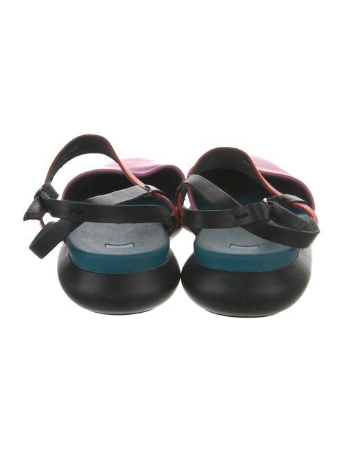 Camper Leather Slingback Flats