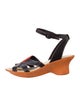 Camper Leather Colorblock Pattern Sandals