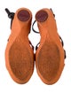 Camper Leather Colorblock Pattern Sandals