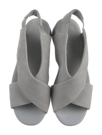 Camper Leather Slingback Sandals