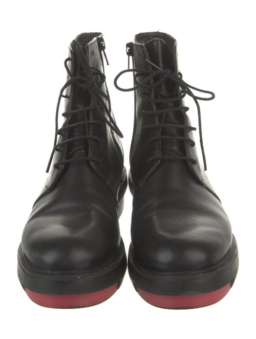 Camper Leather Combat Boots