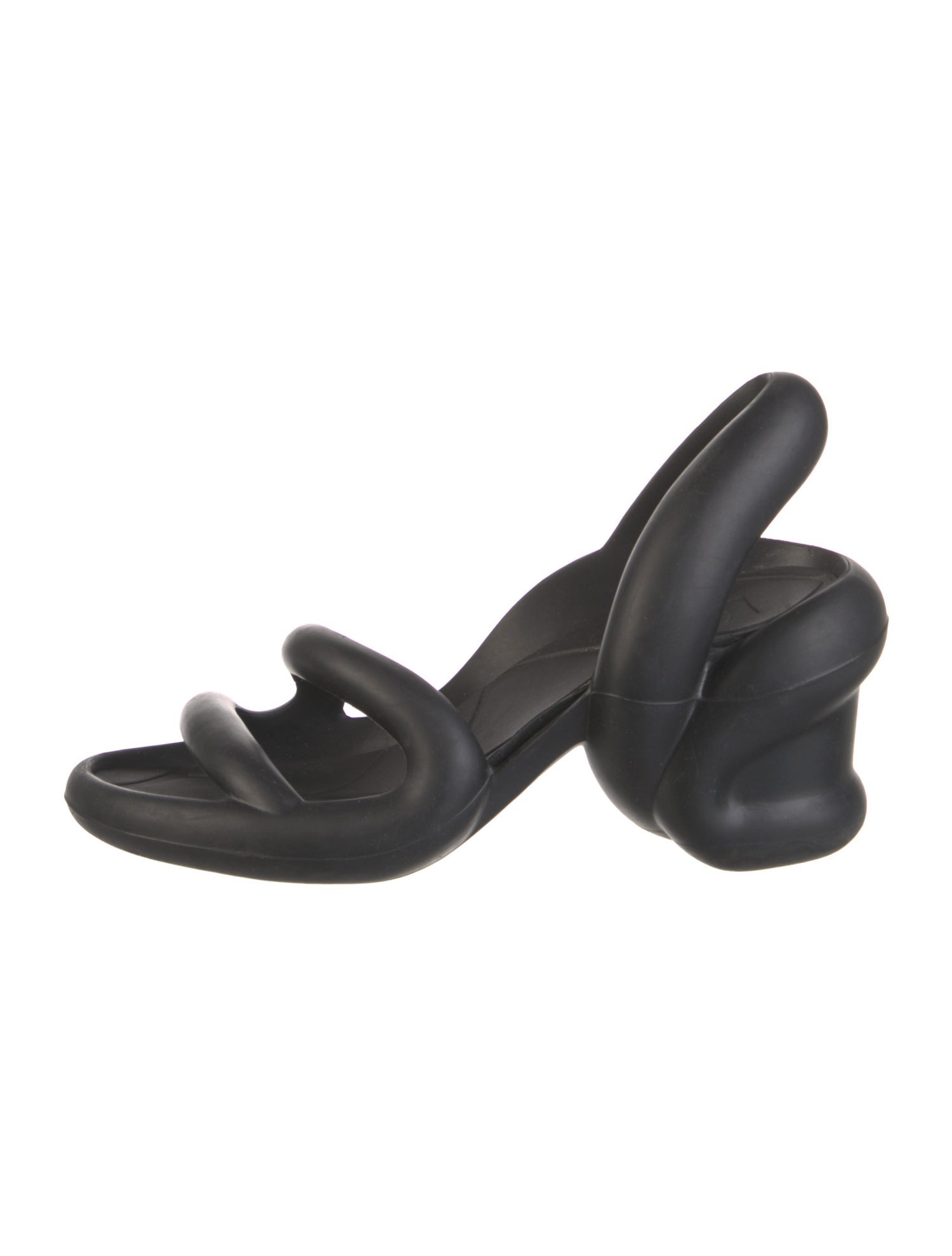 Camper Rubber Slingback Sandals