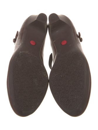 Camper Leather Pumps