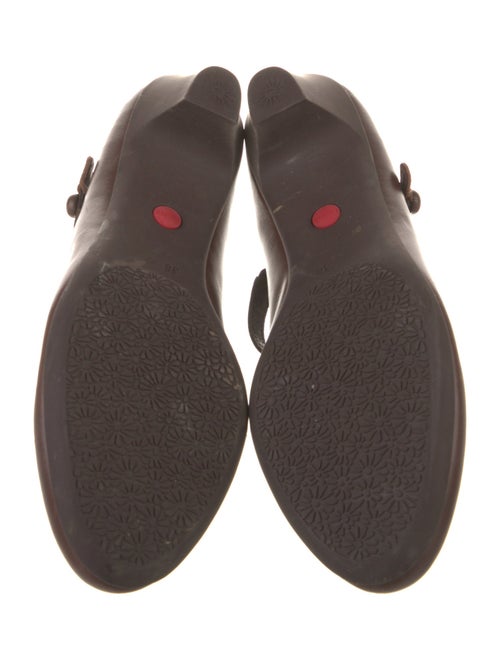 Camper Leather Pumps