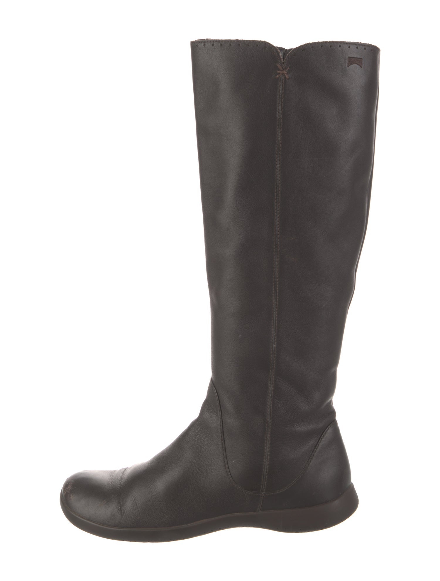 Camper Leather Riding Boots