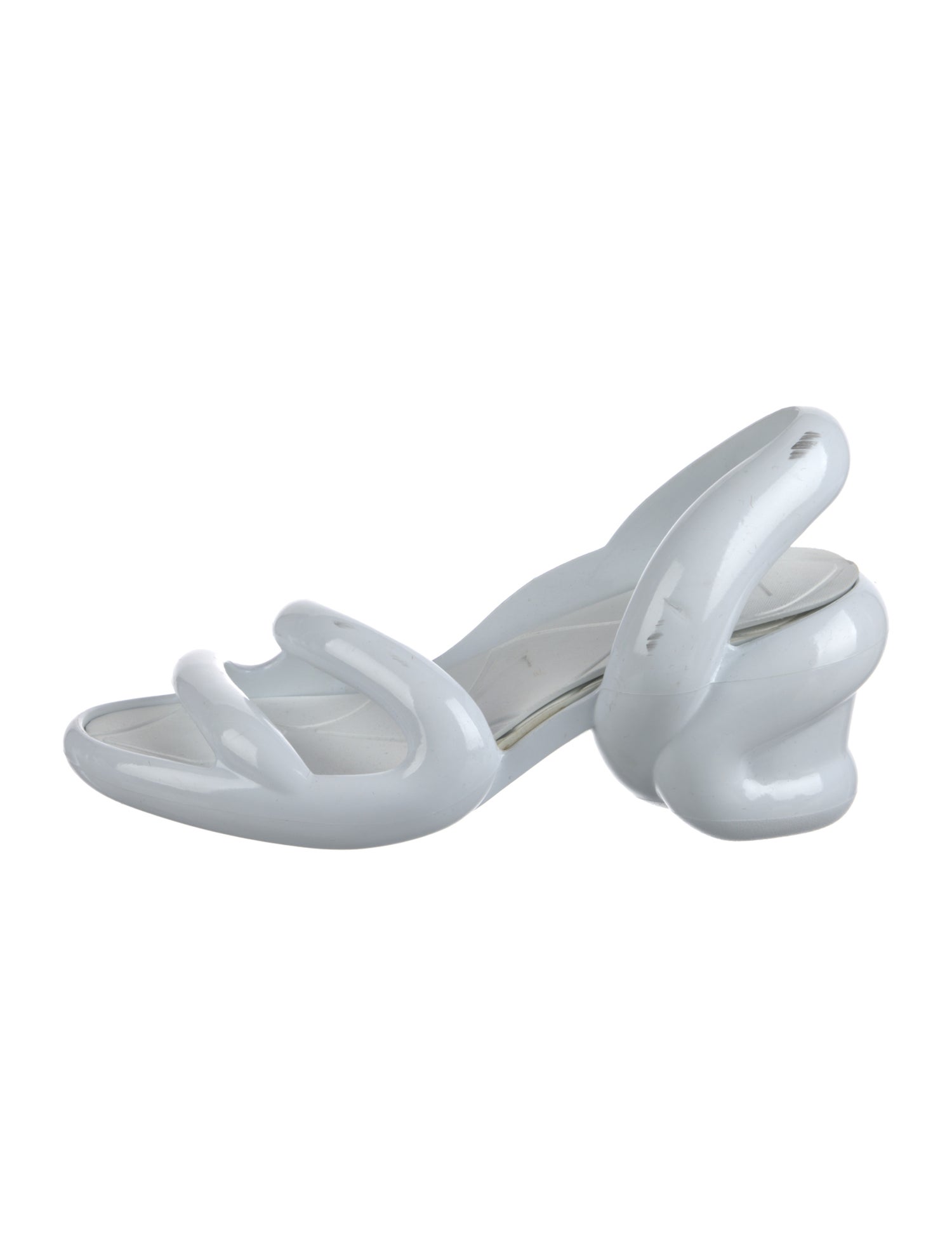 Camper Rubber Slingback Sandals