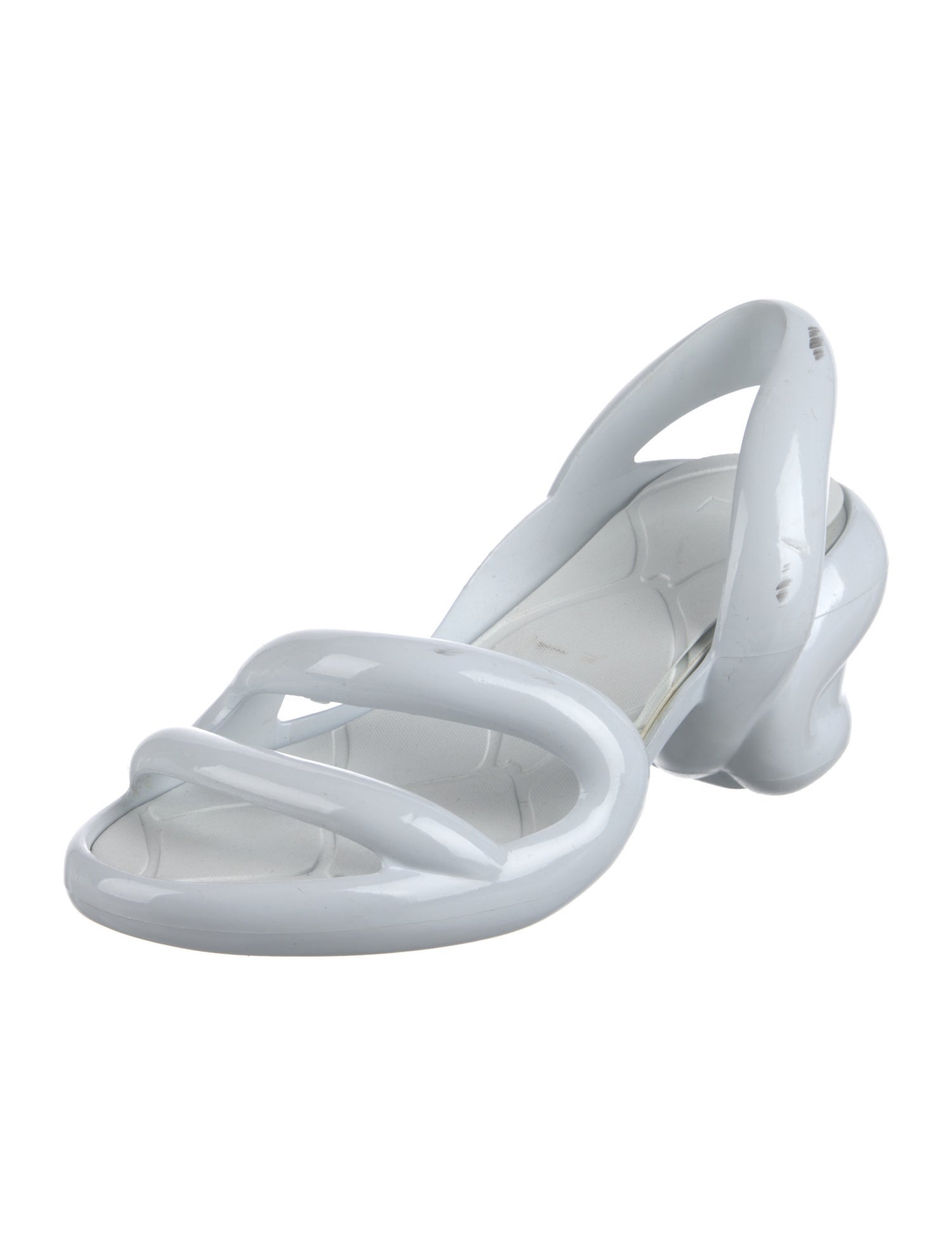 Camper Rubber Slingback Sandals