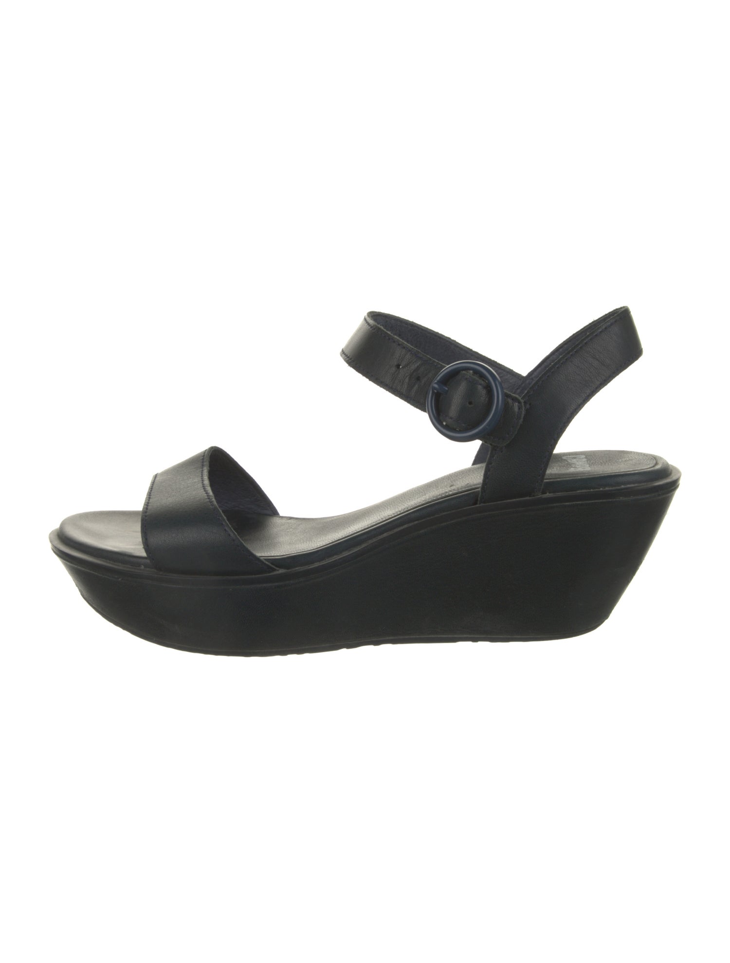 Camper Leather Slingback Sandals