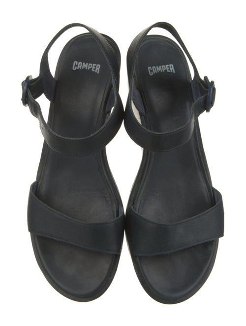 Camper Leather Slingback Sandals