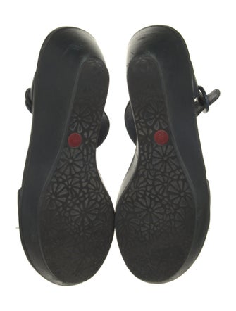 Camper Leather Slingback Sandals