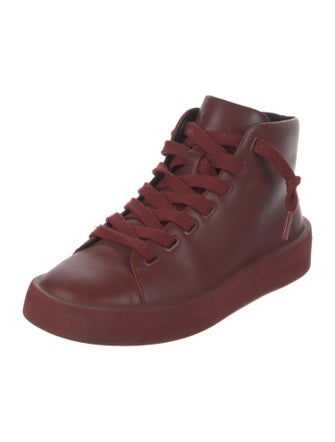 Camper Leather Lace-Up Boots