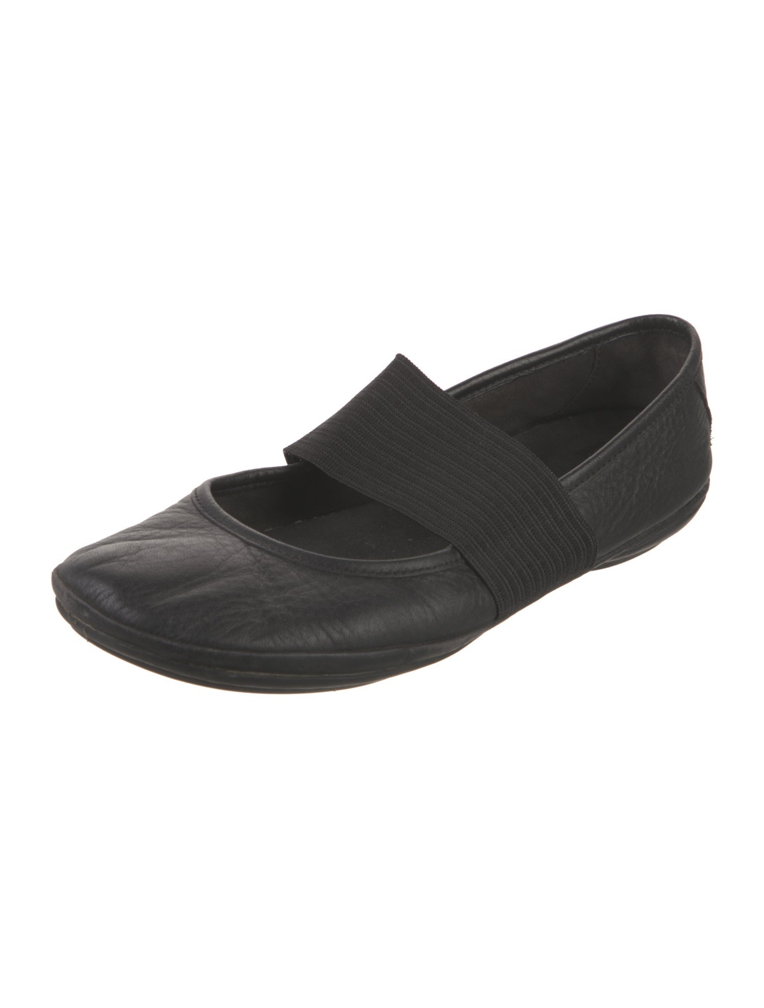 Camper Leather Mary Jane Flats