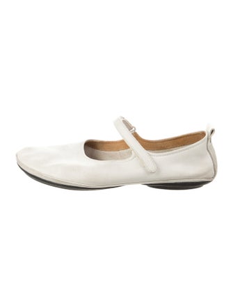 Camper Leather Mary Jane Flats