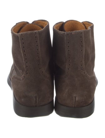 Camper Suede Lace-Up Boots