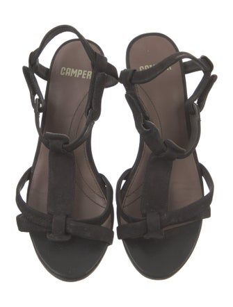 Camper Leather Slingback Sandals