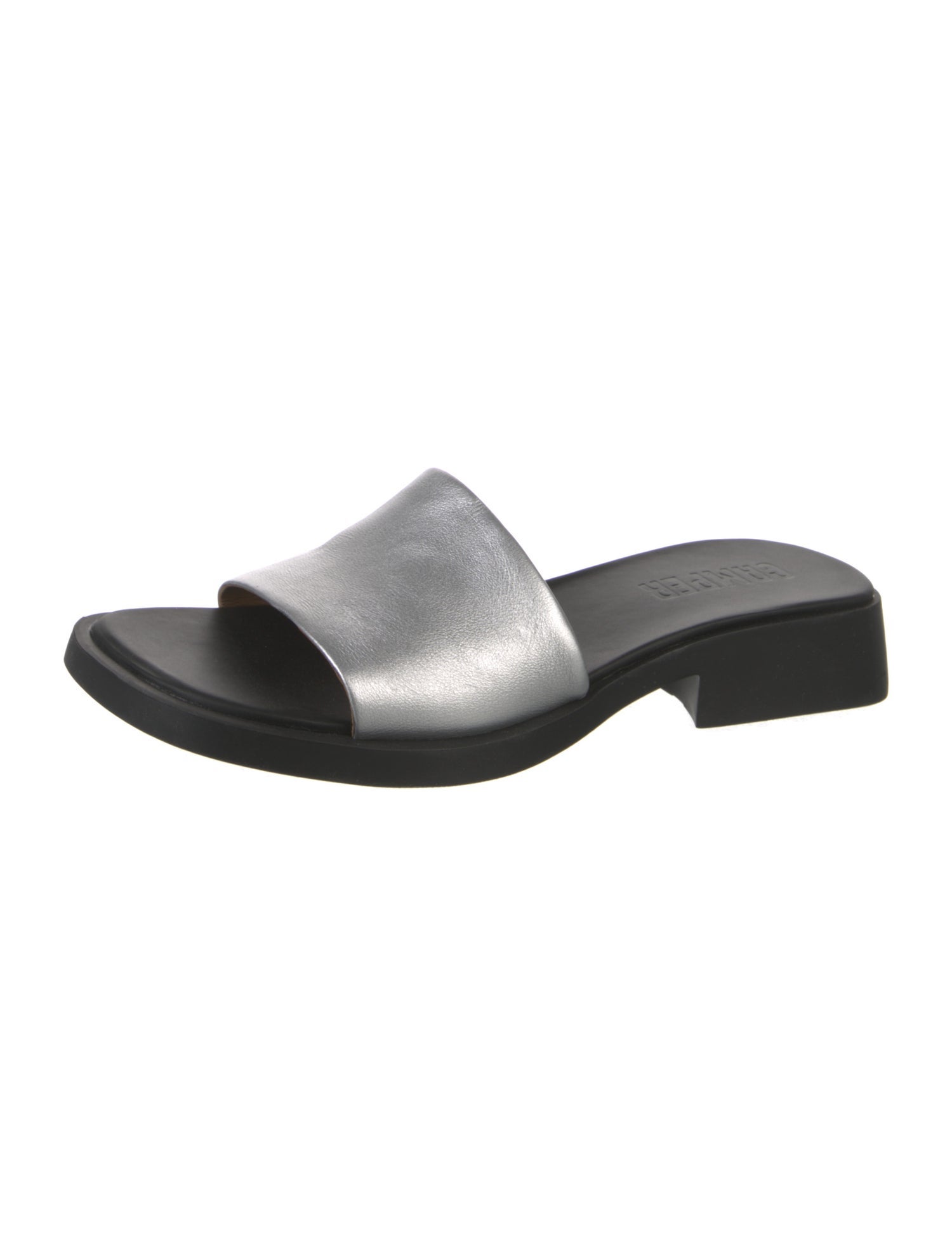 Camper Leather Slides